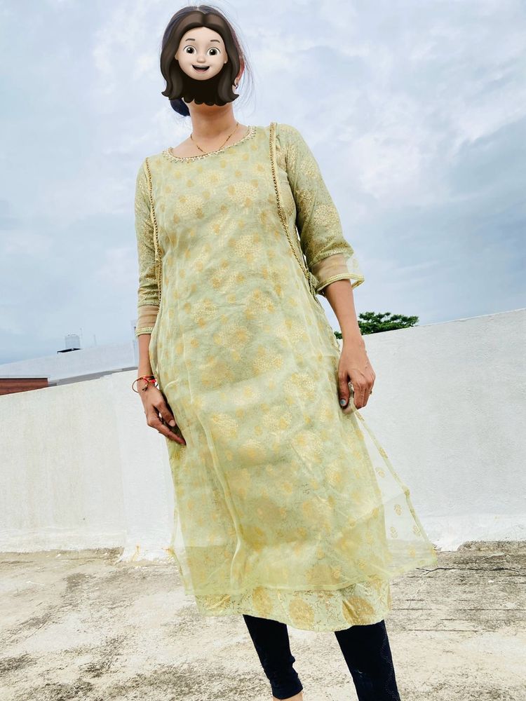 Pista Double Layer Kurti