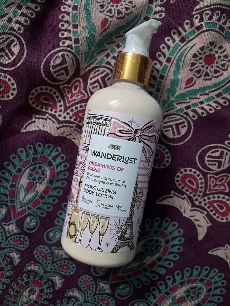Nykaa Wanderlust Dreaming of Paris Body Lotion