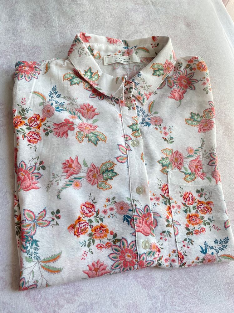 Floral Shirt promod, Boutique Francaise