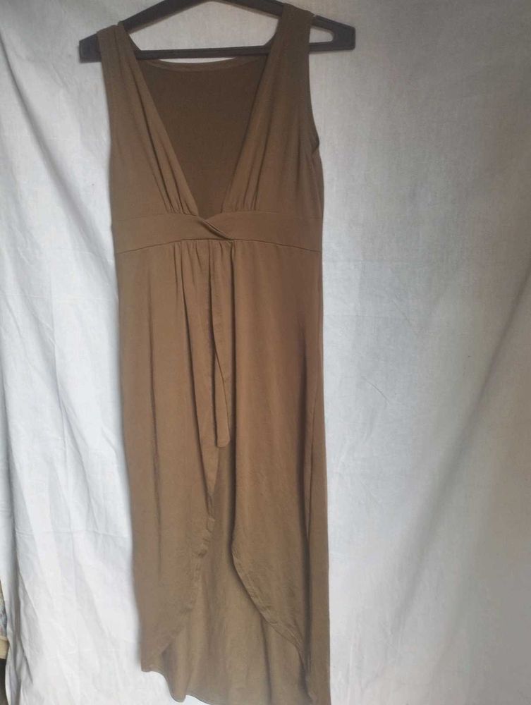 Brown Casual Dress