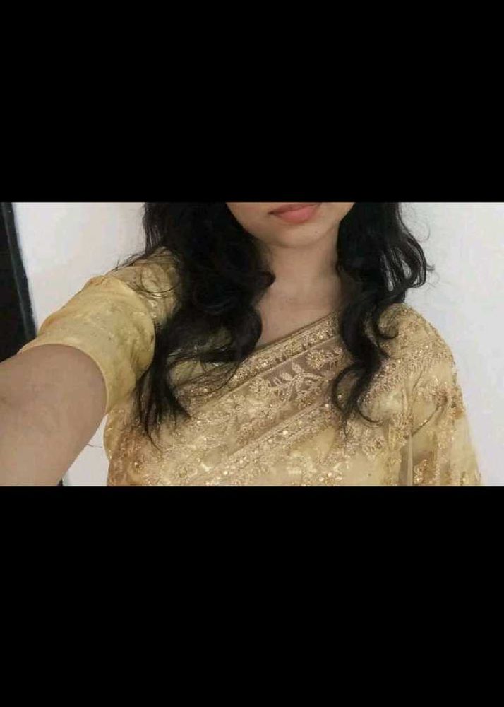 Gorgeous Gold Saree