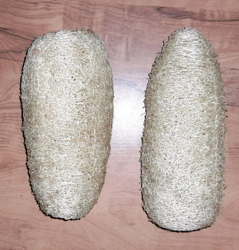 Pack Of 2 Natural Loofah