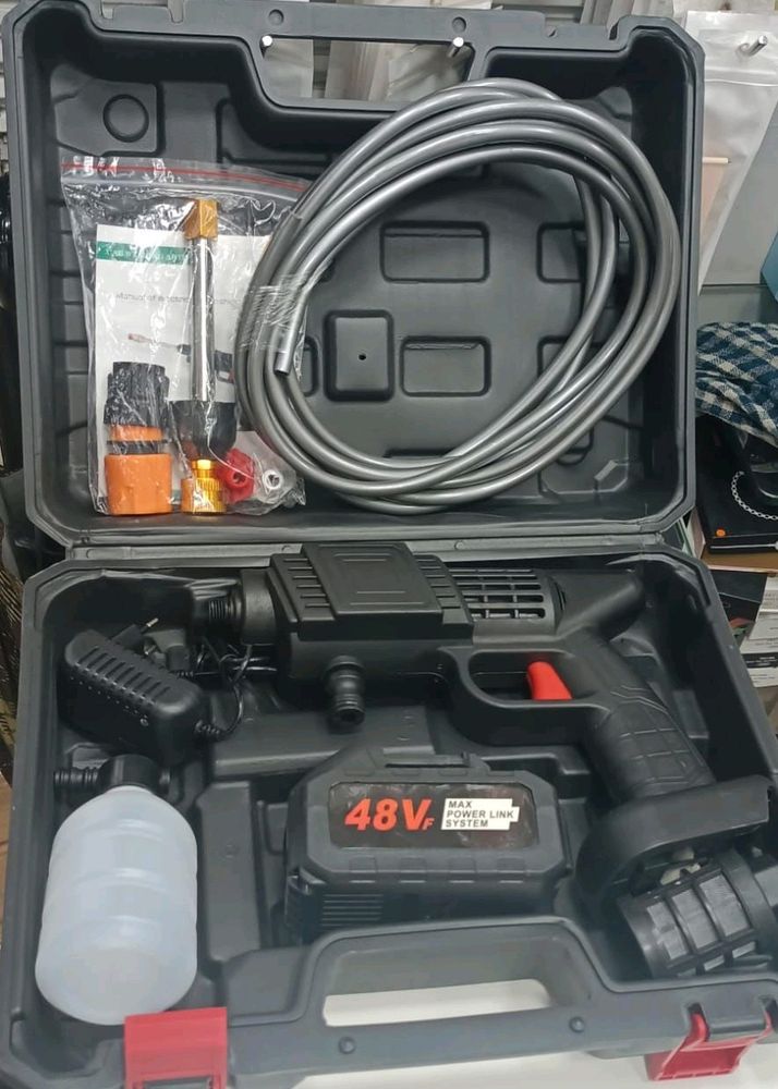 Car &amp; Bike Rechargeable Washer With accessories