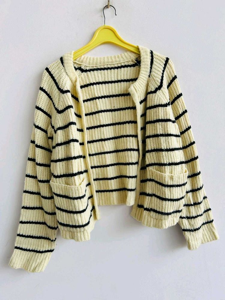 Striped Cardigan