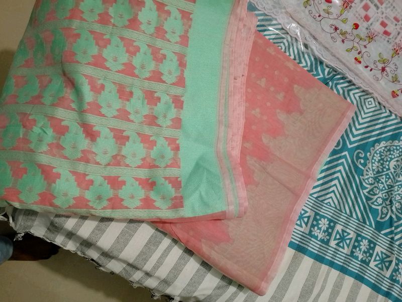 Dhakai Printed Saree