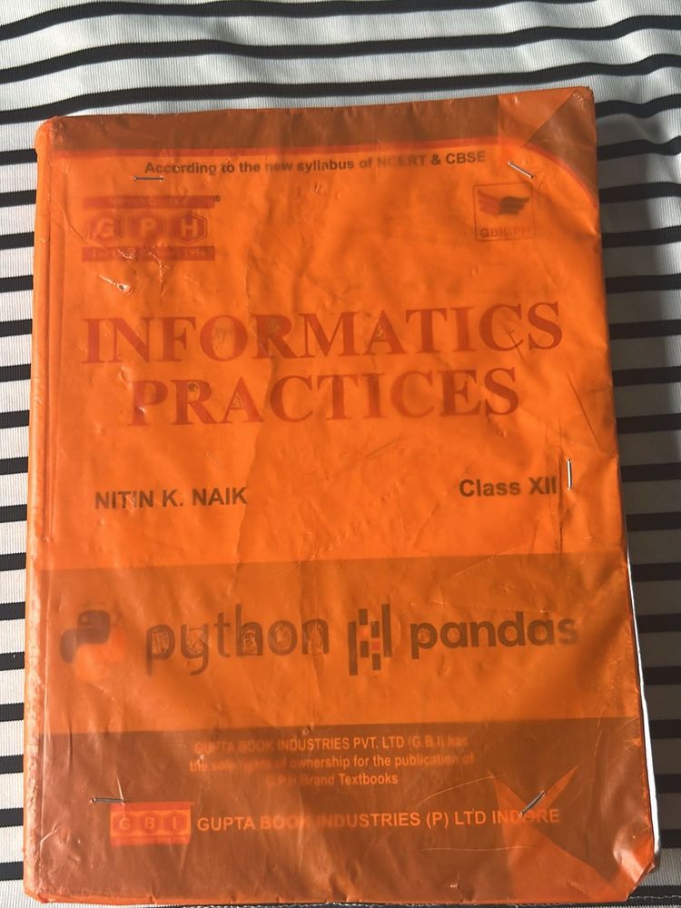 12th IP Book