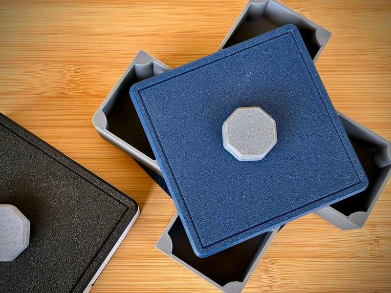 3d Printed Organizer With 4 Box