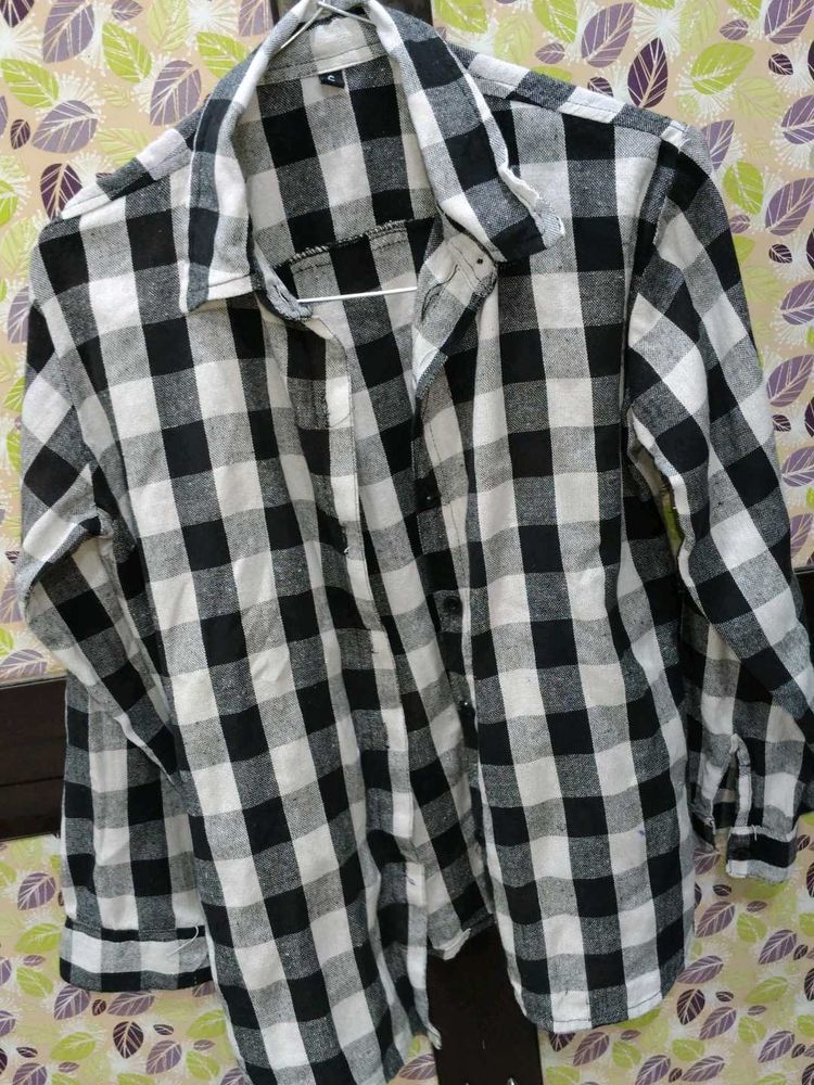 Men Checked Shirt