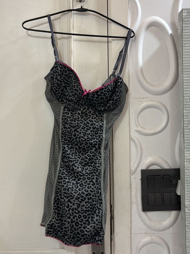 Animal Print Chemise