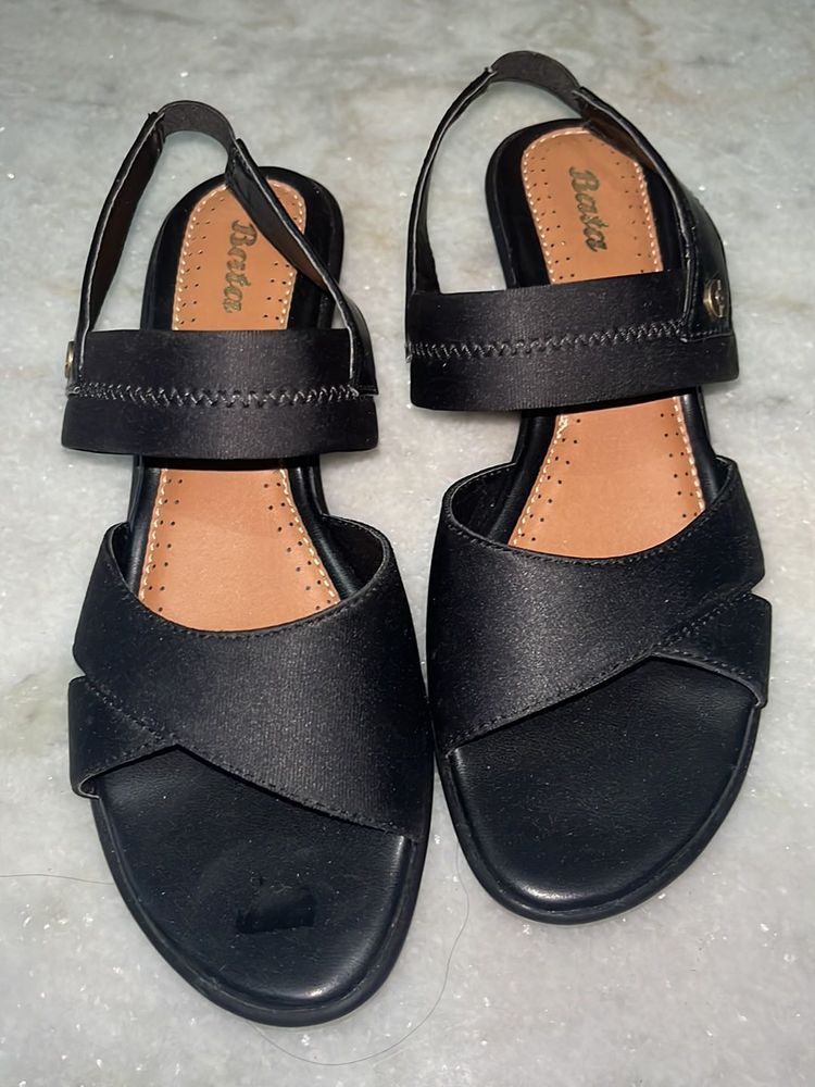 Bata Black Sandals - Size [Insert Siz