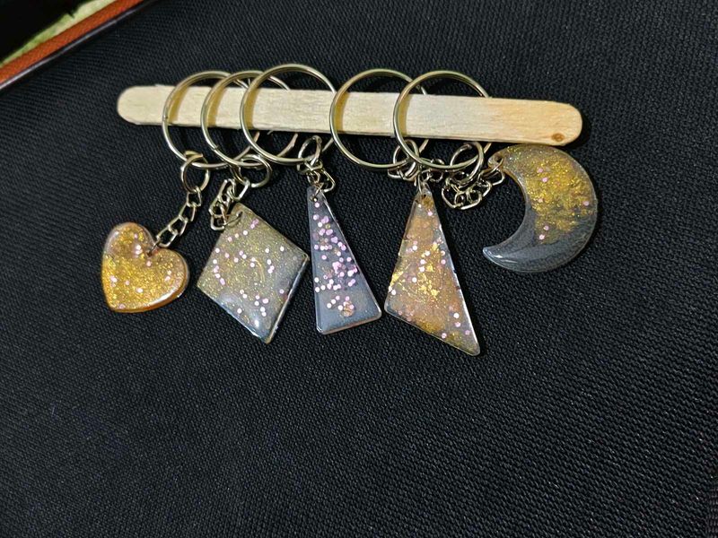 Resin Charm Keychains