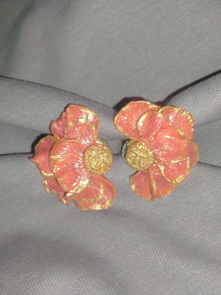Floral Statement Earrings