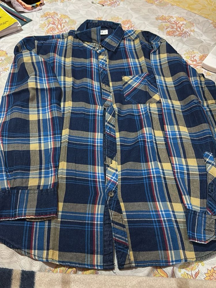 Plaid Flannel Shirt
