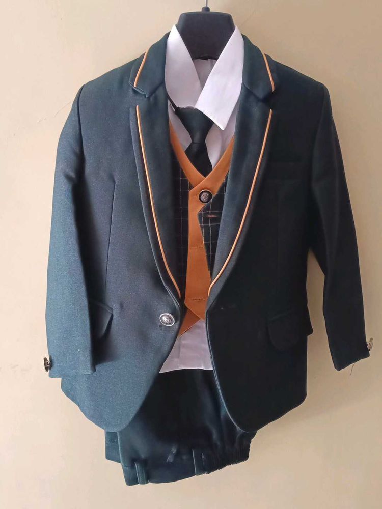 Partywear 5 Piece Suit For Boy