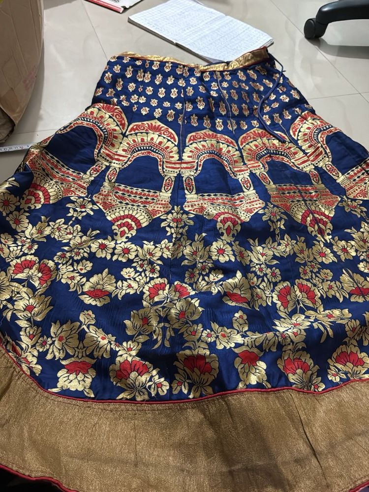 Floral Print Ethnic Skirt