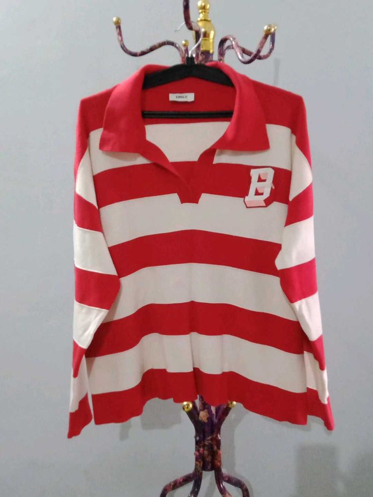 Striped Long Sleeve Top