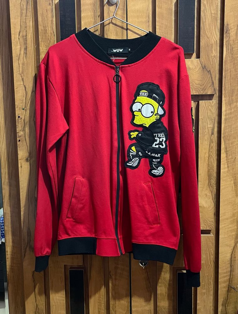 Red Bart Simpson Jacket