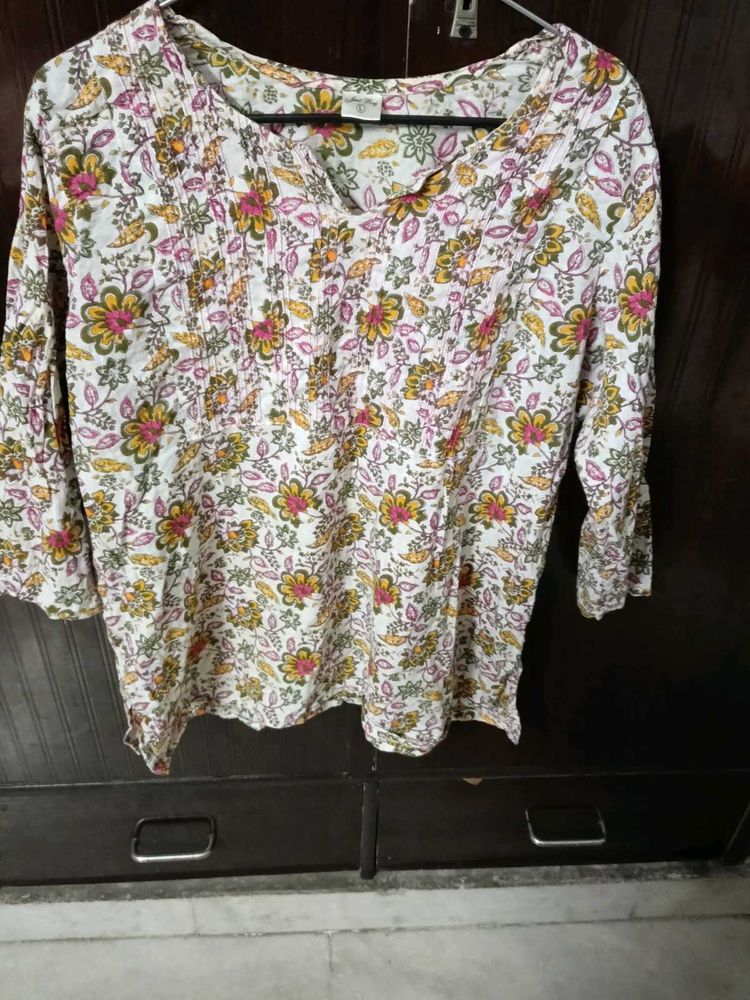 Floral Print Top