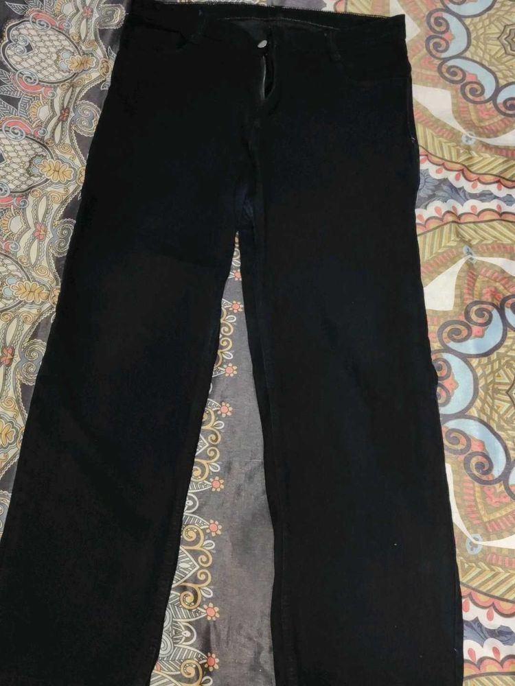 Black Wide Leg Jeans