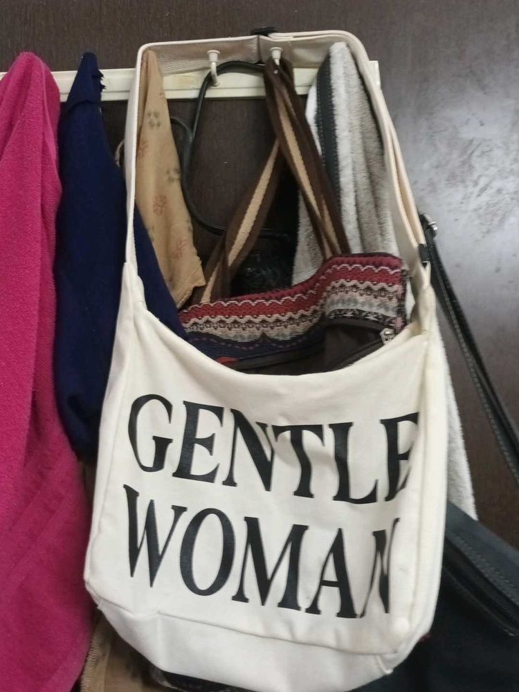 Gentle Woman Canvas Tote Bag