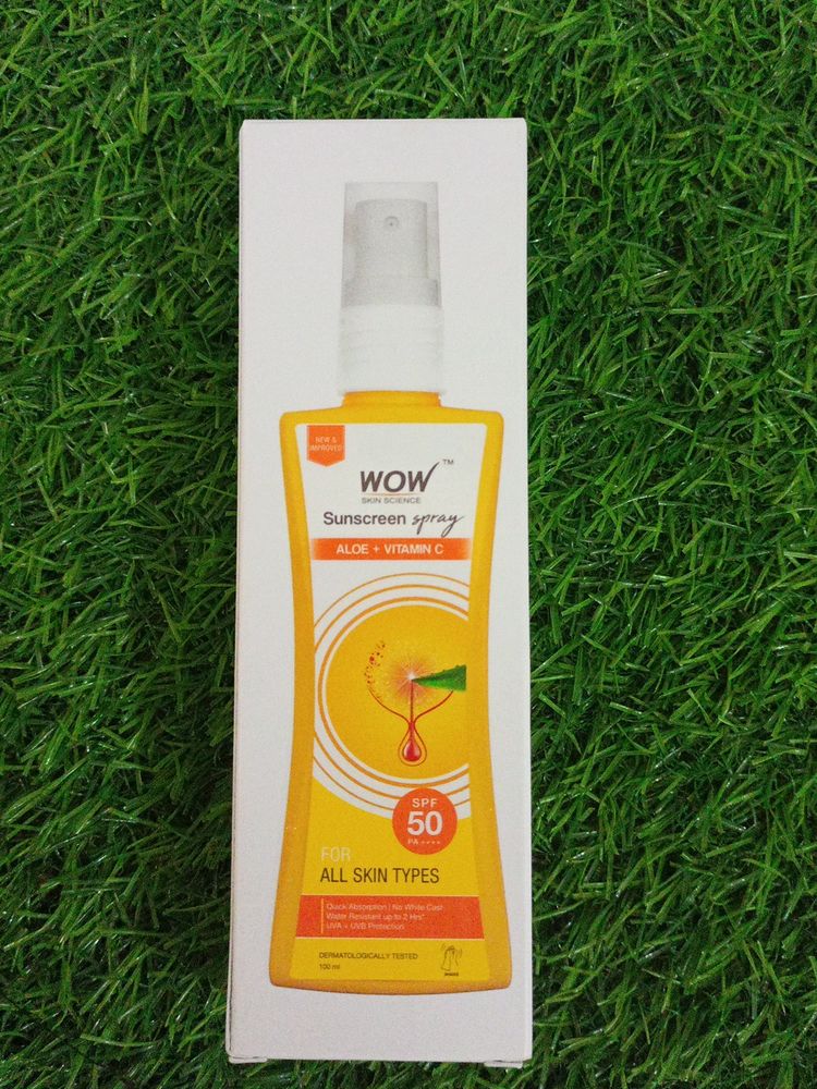 Sunscreen Spray Aloe+Vitamin C