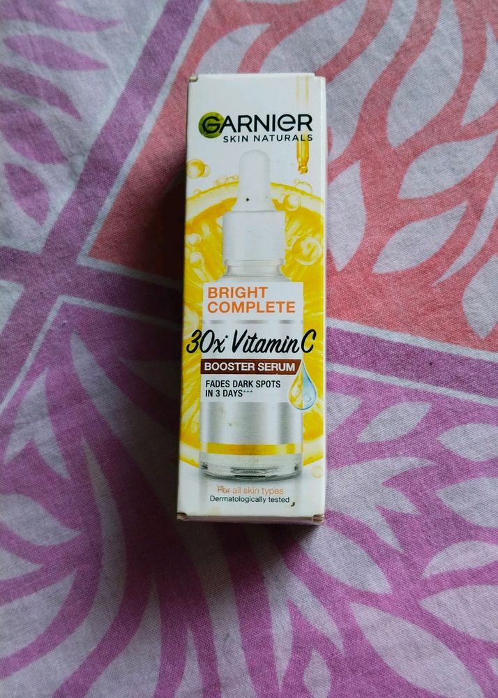 New Sealed Pack Garnier Vitamin C Serum