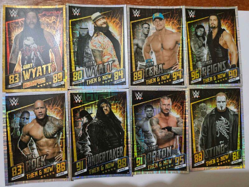 WWE Trading Cards (8)