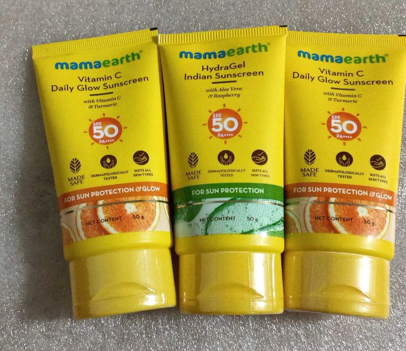 Mamaearth Sunscreen Bundle