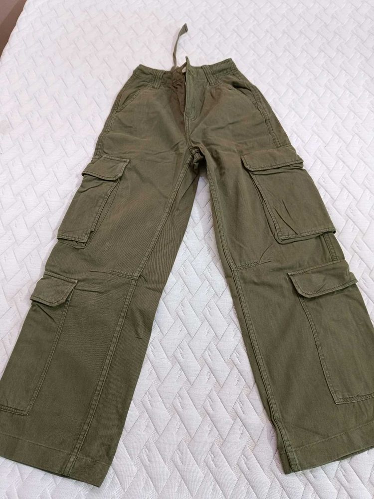 Military Olive Green Cargo