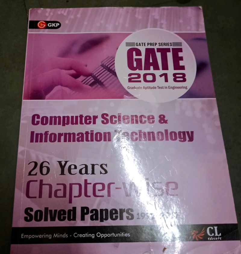 Gate 2018 Book For Cs&amp;It