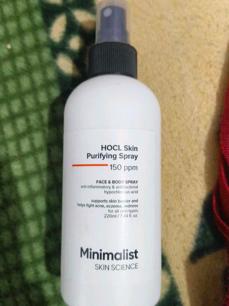 Minimalist HOCL Purifying Spray