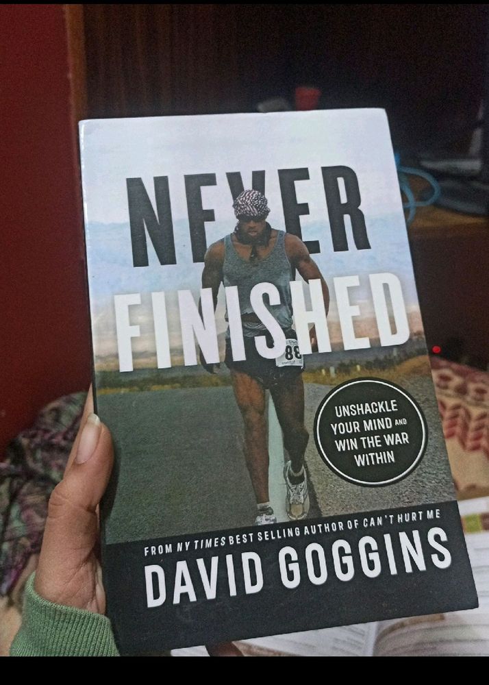 Never Finished By David Goggins In English