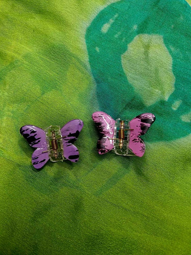 Butterfly Hair Clips