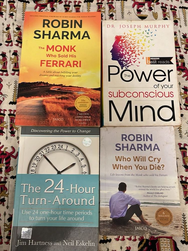 Self-Help Book Bundle (Set of 4)