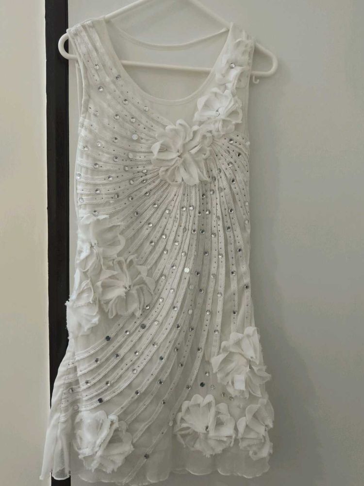 White Princess Bodycon Dress