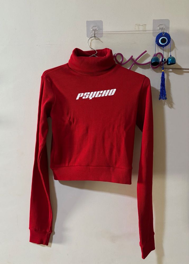 Red &#39;Psycho&#39; Top