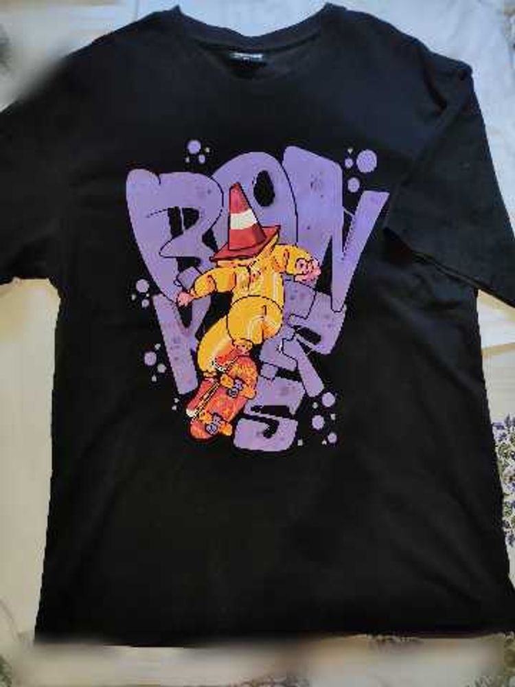 Bonkers Oversized Graphic Print T-Shirt