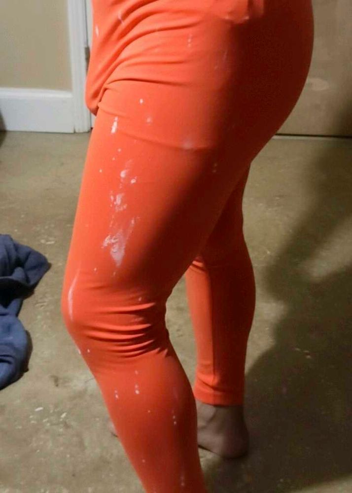 Orange Leggings