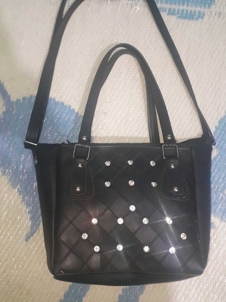 Handbags And Shoulder Black Bags