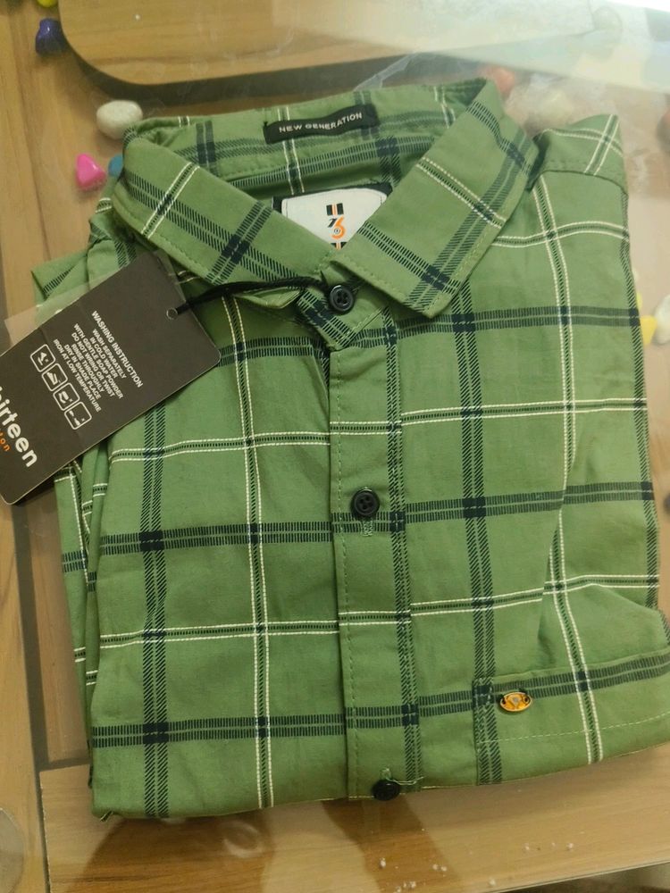 Chex Shirt Laffer Print