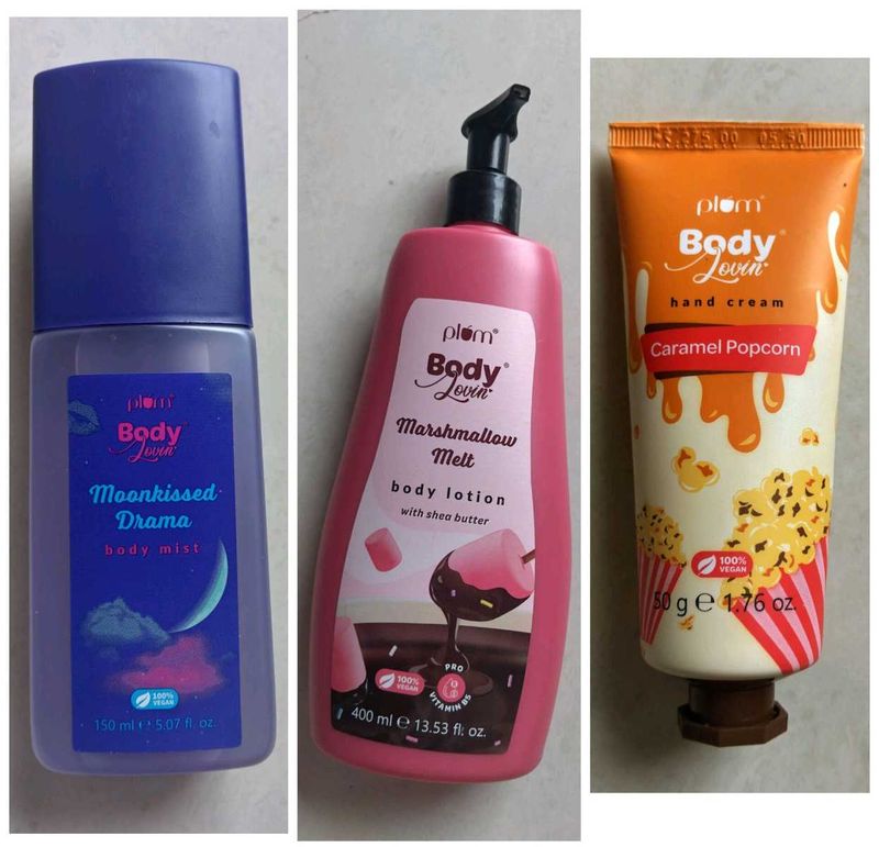 Plum Body Lovin&#39; Set - Mist, Lotion and Cream
