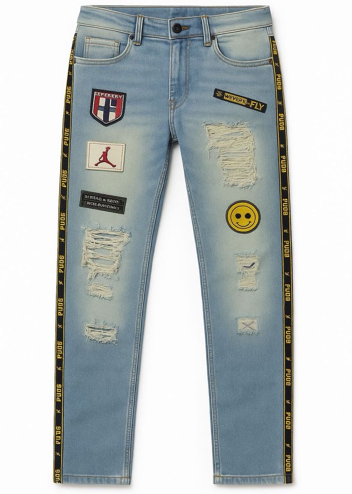 Boys&#39; Distressed Denim Jeans