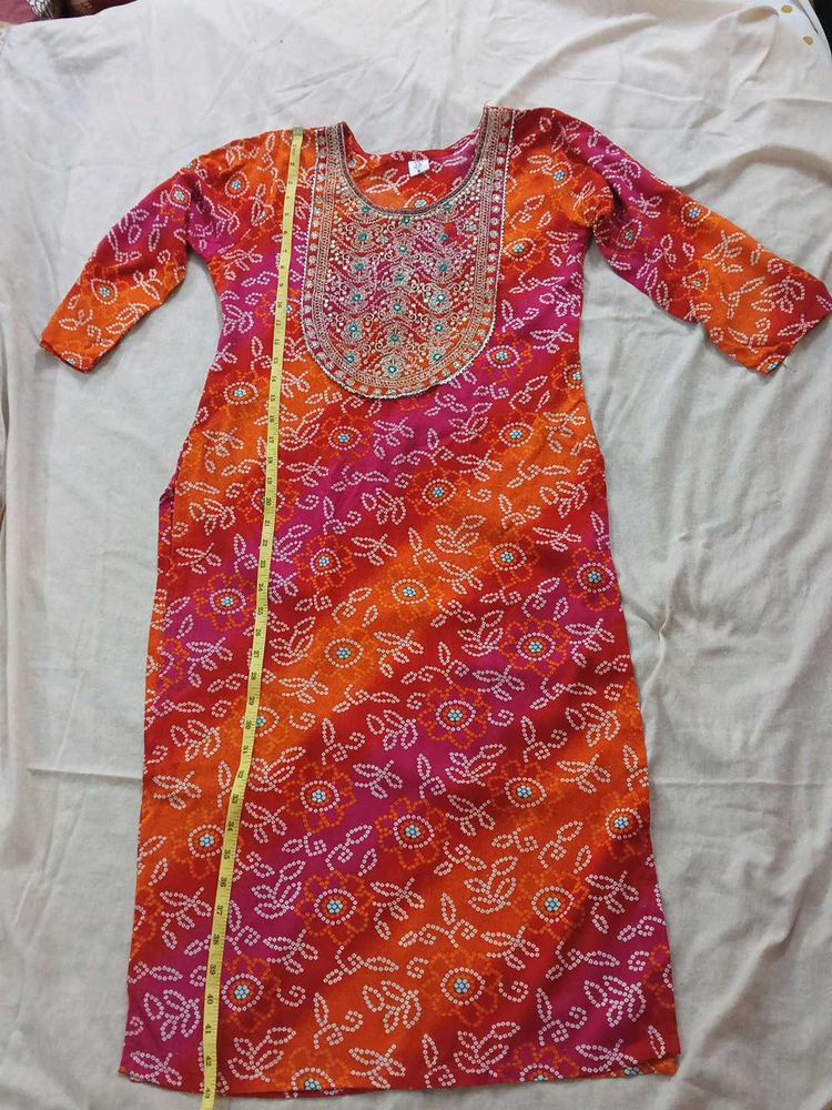 Jaipuri Kurta Plazzo Set WithJaipuri dupatta