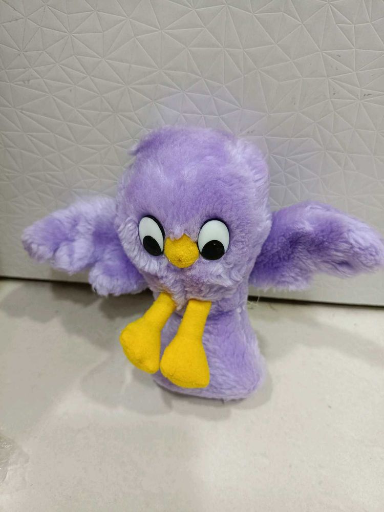 Purple Angey Bird Plush Toy