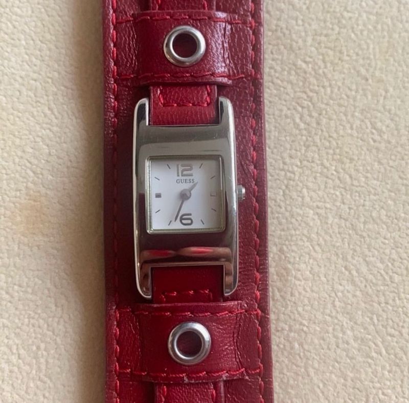Guess Leather Vintage Watch