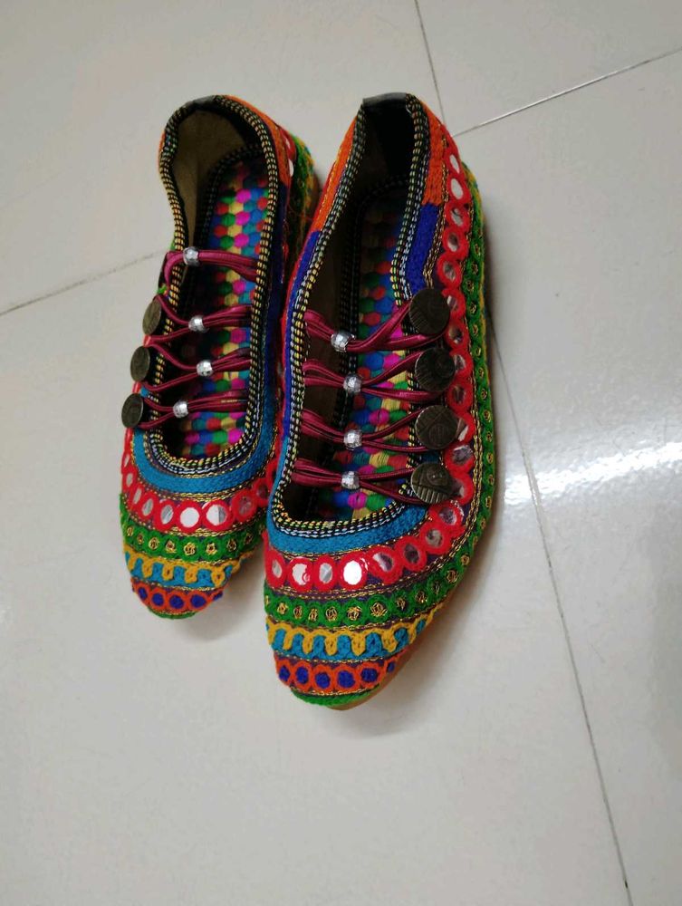 Colorful Unique Button Bellies
