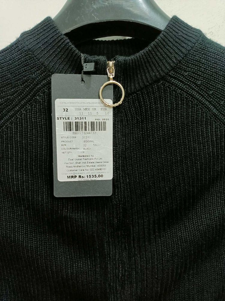 Woolen Crop Sweater