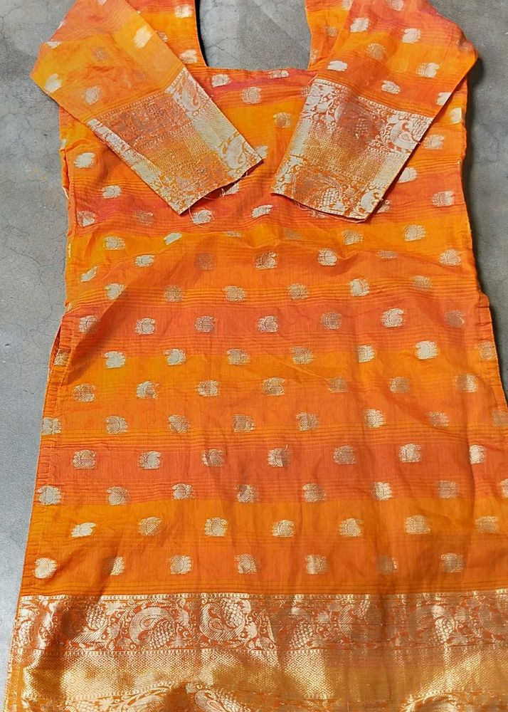 Orange Kurta
