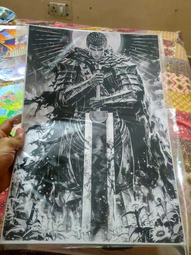 Berserk Guts Art Print