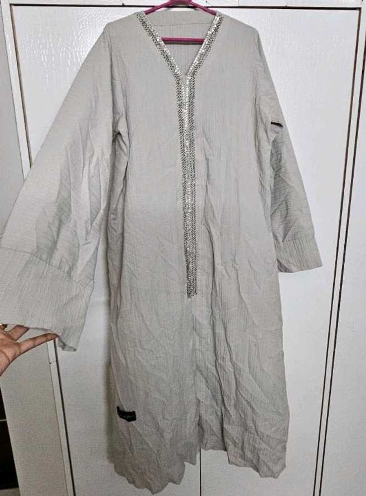 Dubai Hand Sequins Work Abaya